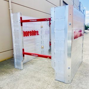 Aluminium manhole shoring boxes